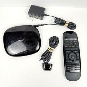 Logitech Harmony Smart Control Remote N-R0005 & Base O-R0004 IR Blaster